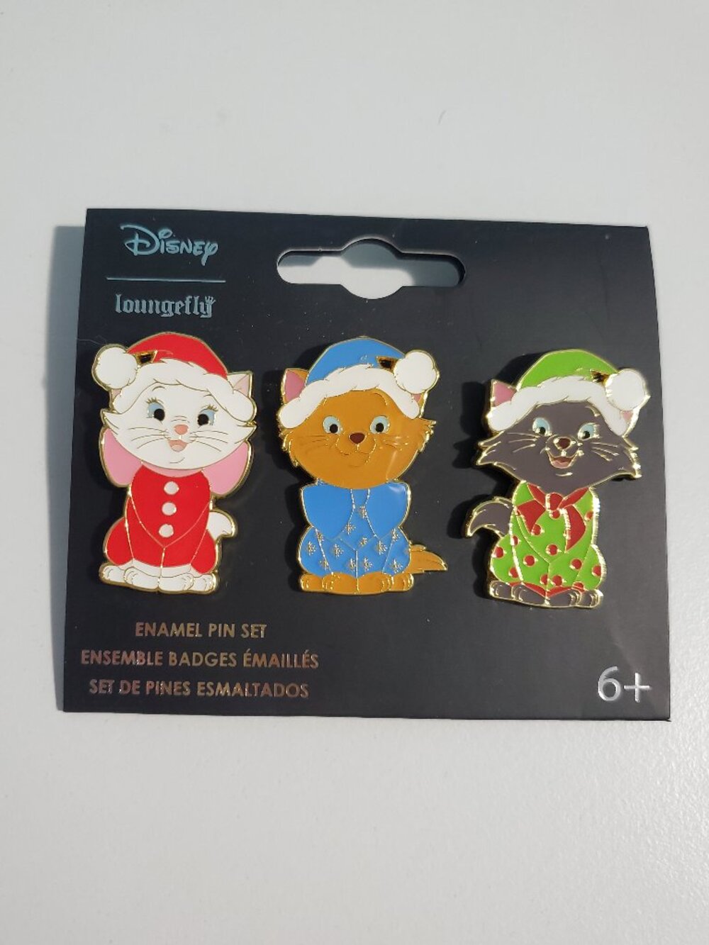 Disney The Aristocats Christmas Pin Set